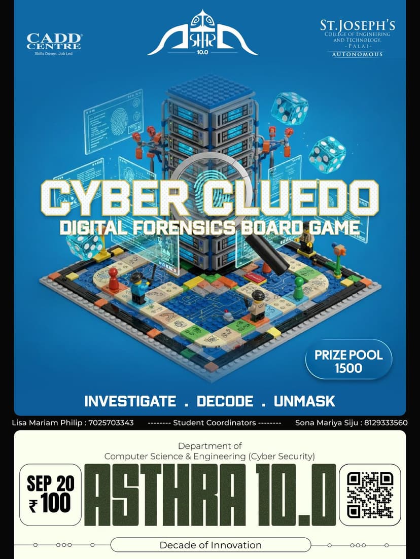 Cyber Cluedo Board Game